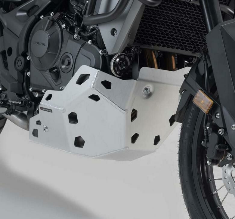 トランザルプ XL750 アルミスキッドプレート シルバー SW-MOTECH_1