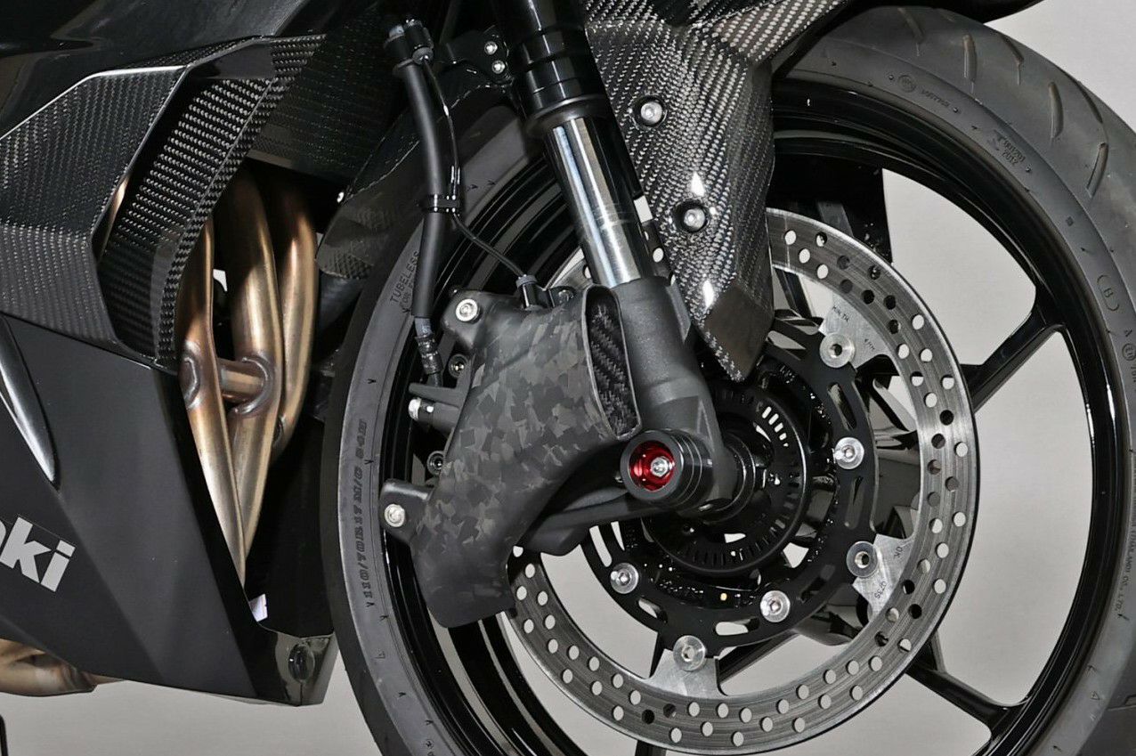 ZX-25R フロントキャリパーダクトカバー SPEEDRA | バイクカスタム