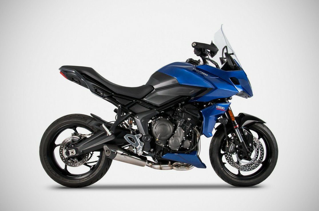 タイガースポーツ 660 フルエキゾーストマフラー チタン EURO5規制