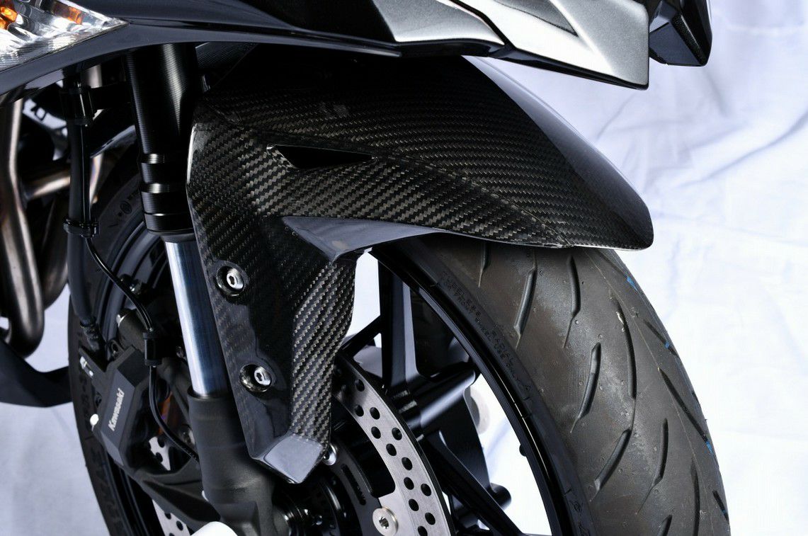 ZX-25R フロントフェンダー ドライカーボン SPEEDRA | バイクカスタム