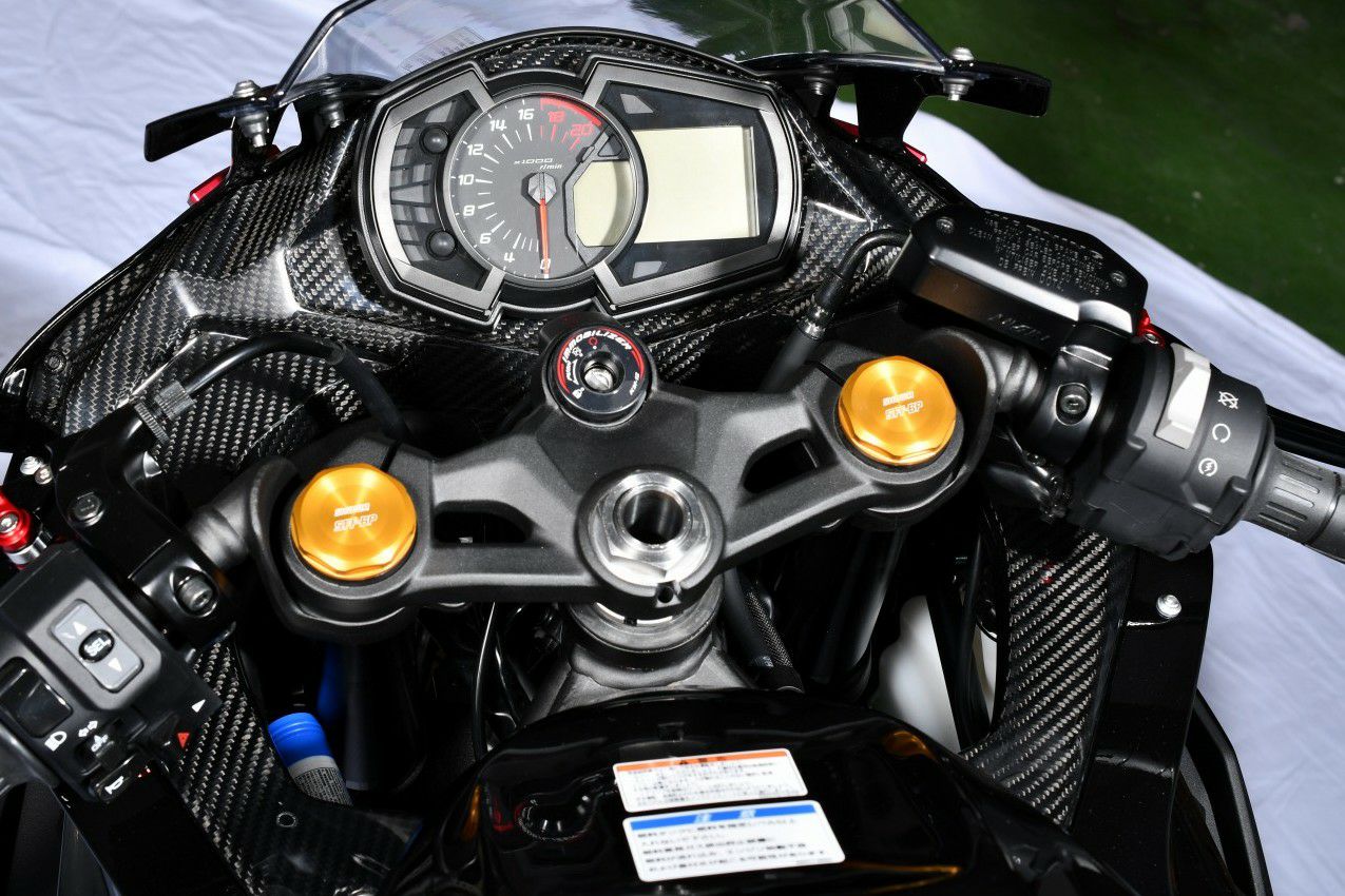 ZX-25R メーターカバー ドライカーボン SPEEDRA | バイクカスタム
