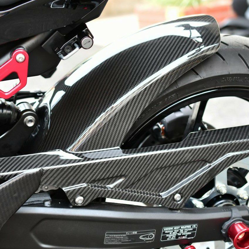 ZX-25R リアフェンダー ロングタイプ ドライカーボン SPEEDRA | バイク