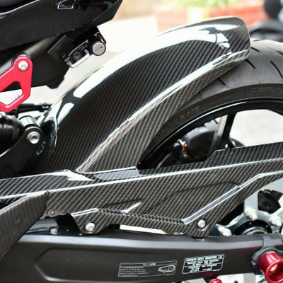 ZX-25R リアフェンダー ロングタイプ ドライカーボン SPEEDRA | バイク 