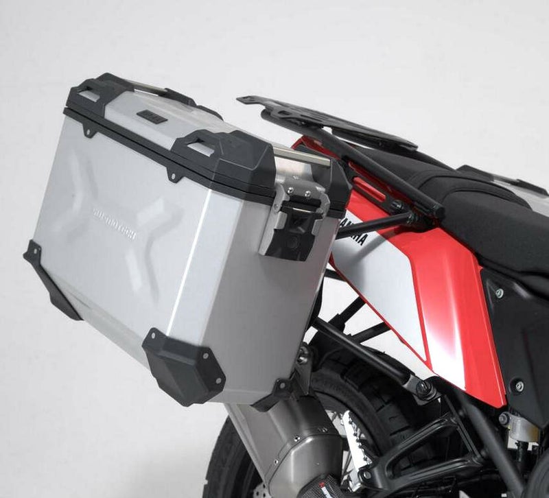 テネレ700 アドベンチャー アルミサイドパニアケースセット L/M シルバー SW-MOTECH_1