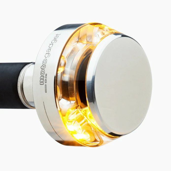 未使用保管 モトガジェット mo-Blaze Edge ウィンカー 左右 2個 モトガジェット mo.blaze disc ウインカー ブラック 右側 | バイク