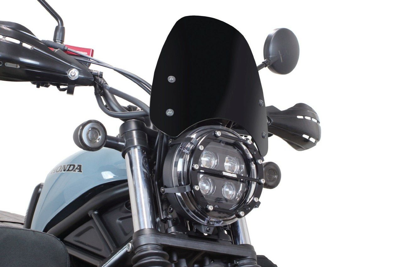 ホンダ CL250/500 ヘッドライトガード ブラック スペシャルパーツ武川