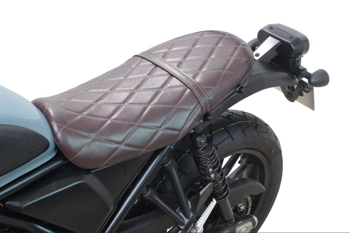 ホンダ CL250/500 クッションシートカバー(ダイヤモンドステッチ