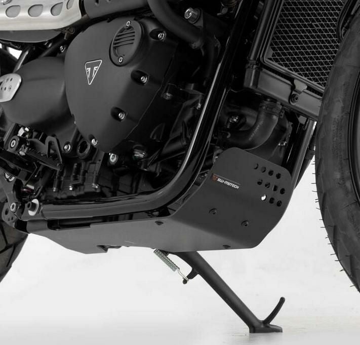 SW-MOTECH ウィンドスクリーン シルバー Triumph ストリートスクラン