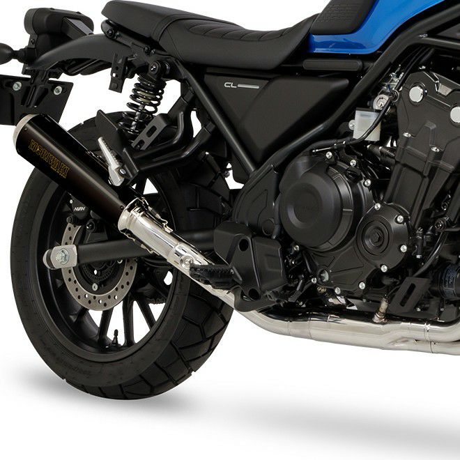ホンダ CL500 フルエキゾーストマフラー SHORT MEGAPHONE BP-χ