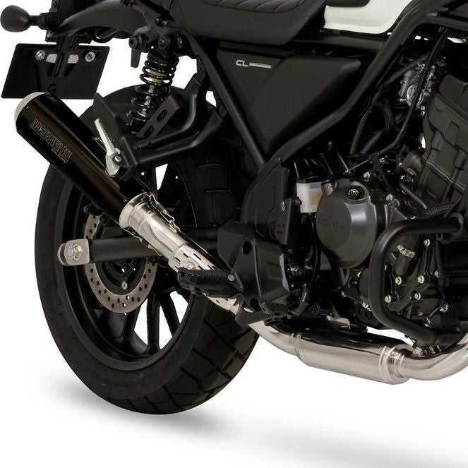 ホンダ CL250 フルエキゾーストマフラー SHORT MEGAPHONE BP-χ