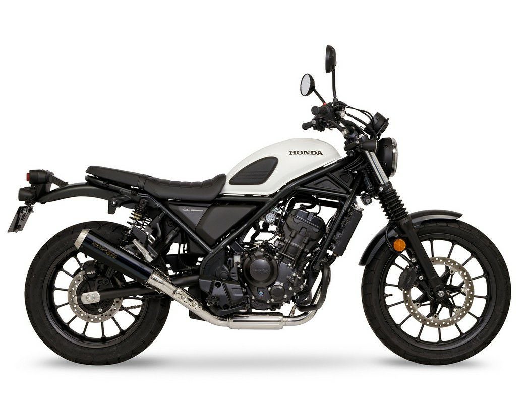 ホンダ CL250 フルエキゾーストマフラー SHORT MEGAPHONE BP-χ