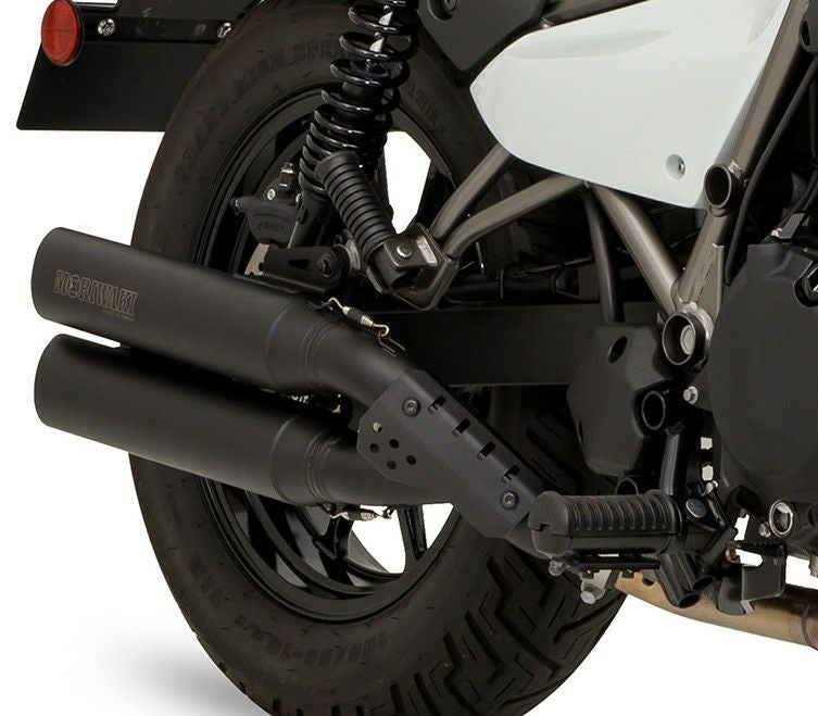 エリミネーター 400 スリップオンマフラー CROSS TWIN BLACK モリワキ