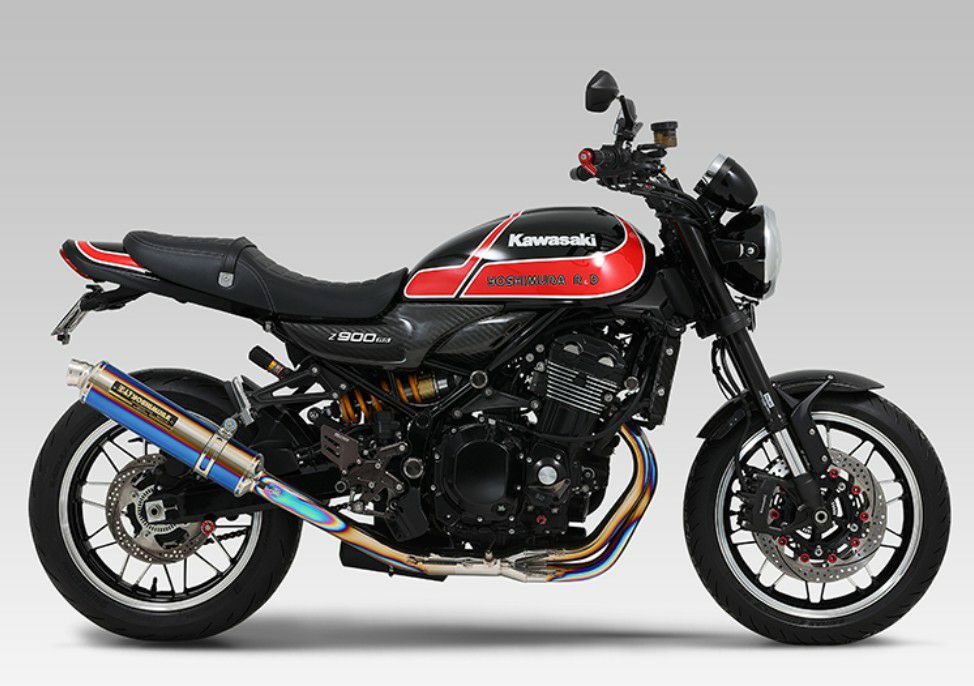 Z900RS/CAFE 機械曲 チタンサイクロン Duplex Shooter TTB/FIRE SPEC