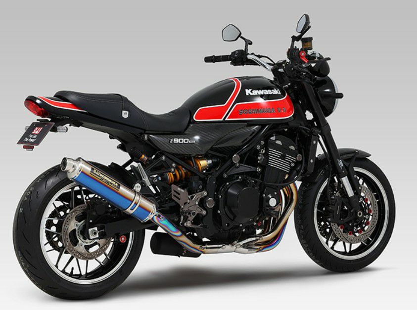 Z900RS/CAFE 機械曲 チタンサイクロン Duplex Shooter TTB/FIRE SPEC