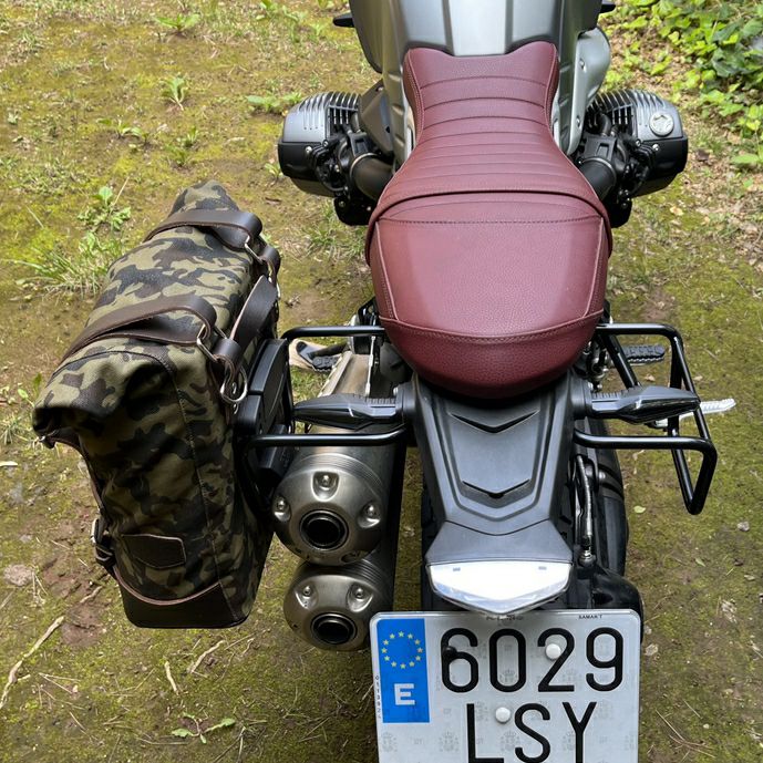 BMW RnineT シリーズ サイドバッグ キャンバス製 22L-30L +