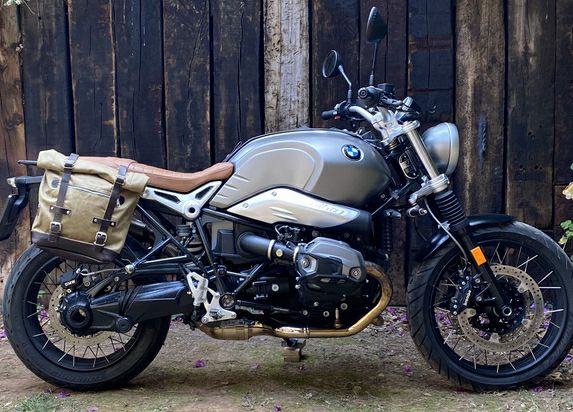 RnineT 2021～ サドルバッグ ステー 右側 サテンブラック La Poderosa