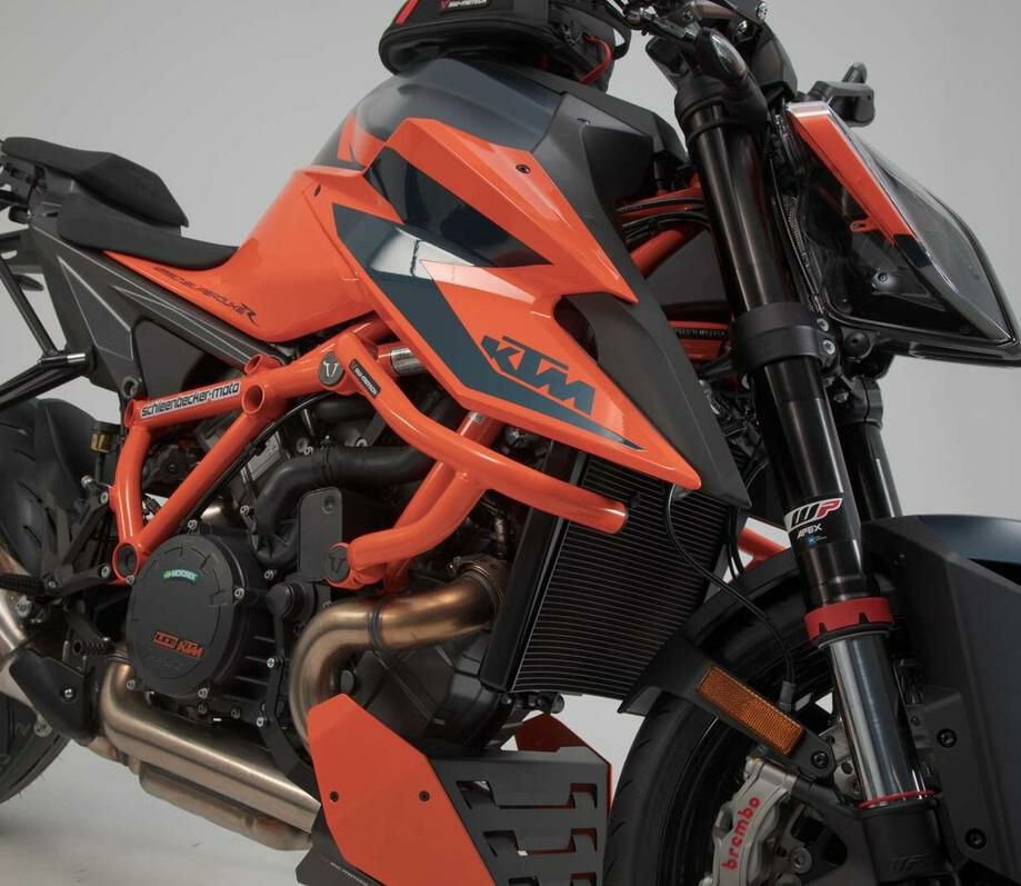 KTM 1290 Super DUKE R/EVO エンジンガード クラッシュバー オレンジ