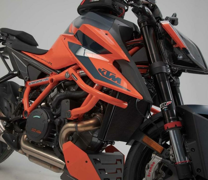 KTM 1290 Super DUKE R/EVO エンジンガード クラッシュバー オレンジ 