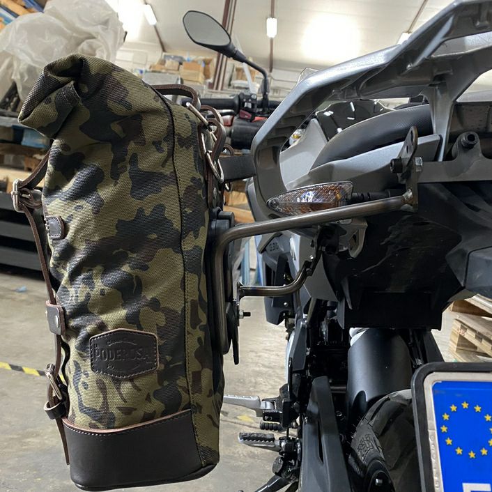 BMW G310GS サドルバッグ ステー 左右 ブラック La Poderosa_1