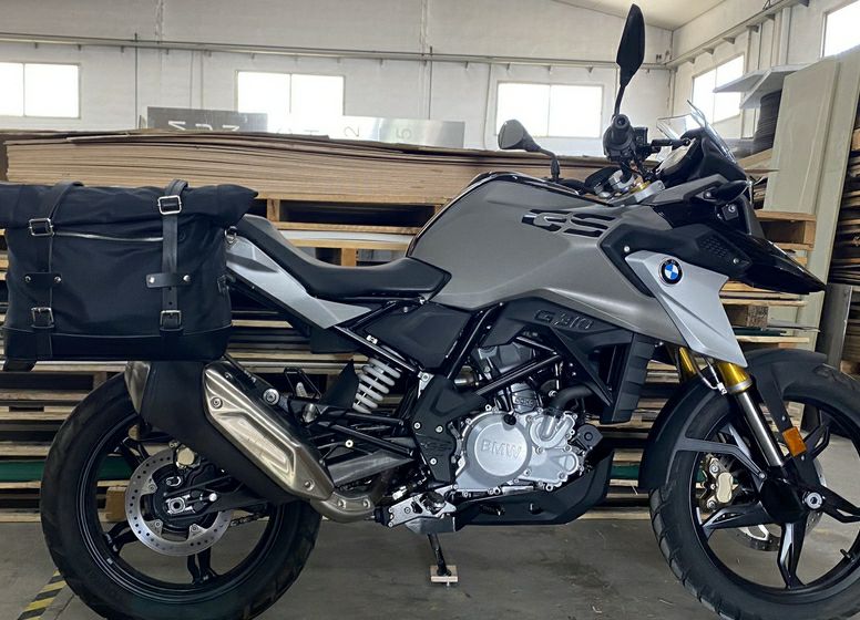 BMW G310GS サドルバッグ ステー 左右 ブラック La Poderosa | バイク