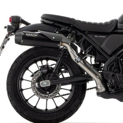 ホンダ CL500 スリップオンマフラー RACE XTREM ブラック イクシル 