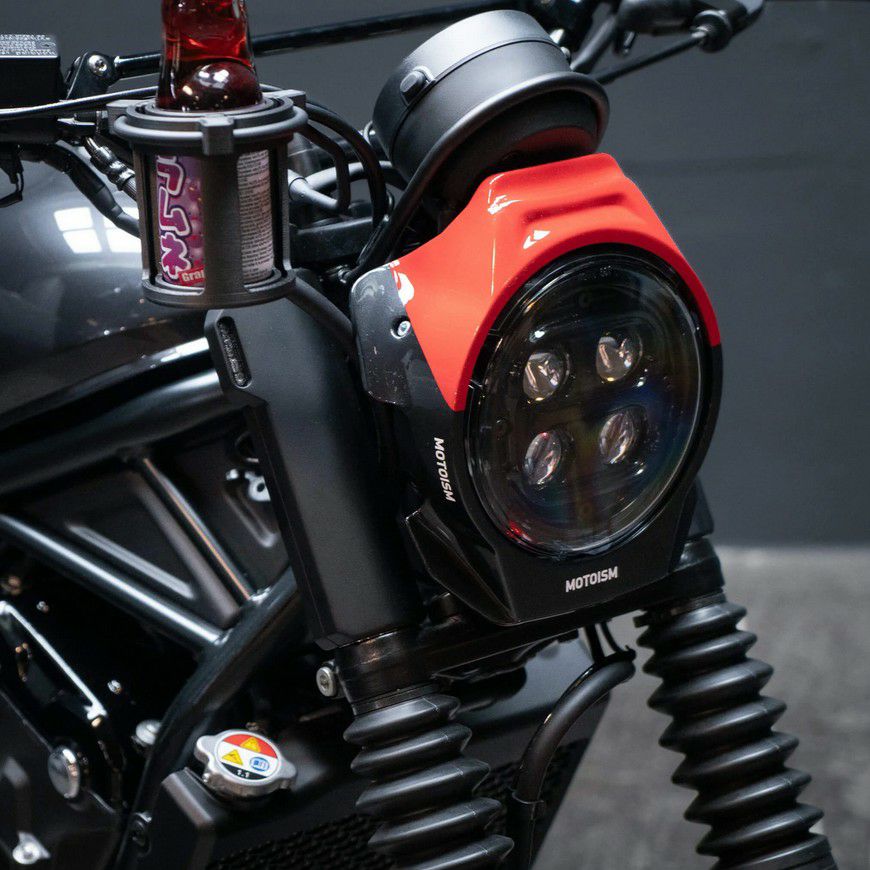 ホンダ CL500/CL250 ウインカー＆ポジションライト付き フォークカバー