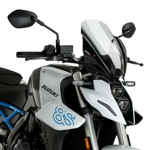 SUZUKI GSX-8S (23-26) スポーツスクリーン ブラック Puig | バイク