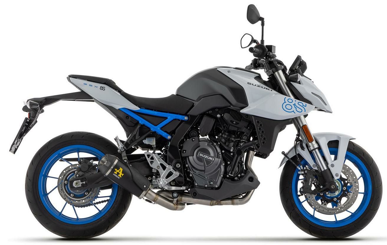 GSX-8S/8R ブラック ニクロム Works フルエキゾーストマフラー Arrow