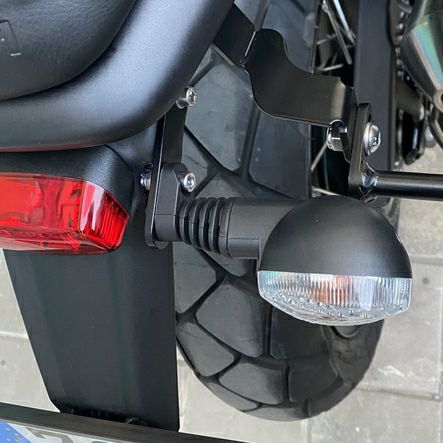 スピードツイン1200/スラクストン1200 サドルバッグサポートレール
