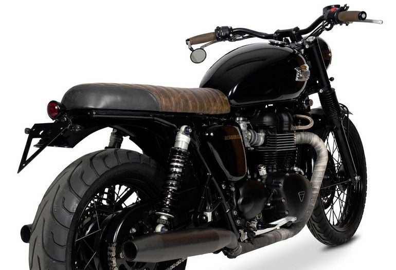 空冷 T100 スクランブラー スラクストン クールシート 本革 タック