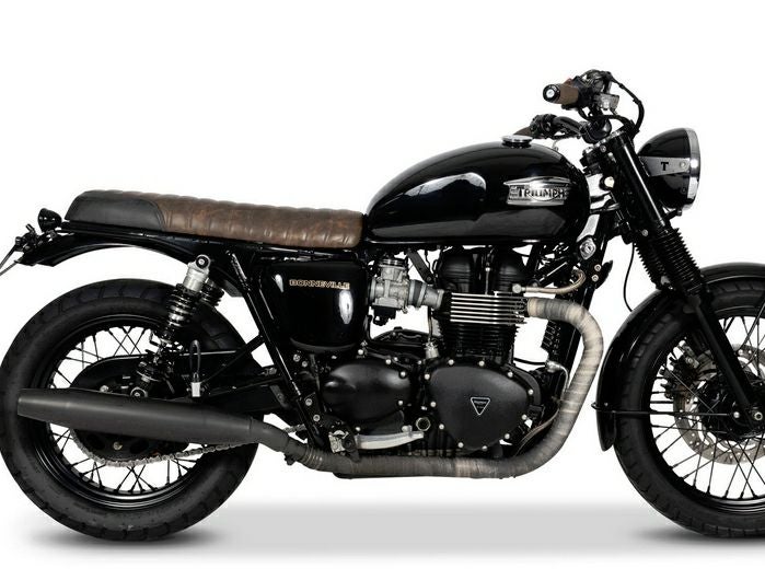空冷 T100 スクランブラー スラクストン クールシート 本革 タック