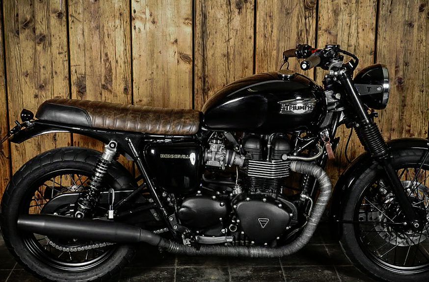 空冷 T100 スクランブラー スラクストン クールシート 本革 タック