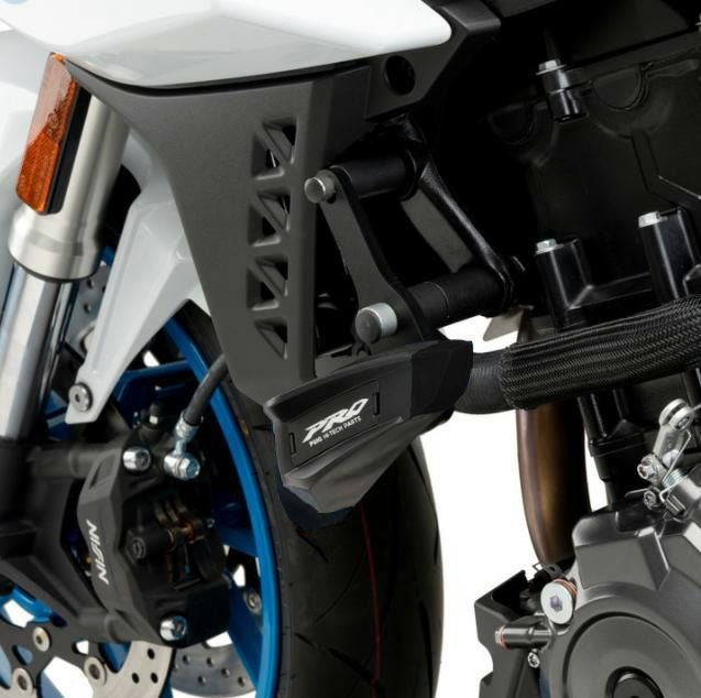 GSX-8S フレームスライダー PRO 2.0 ブラック Puig | バイクカスタム