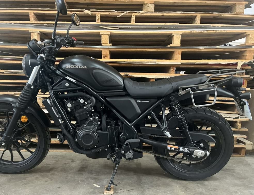 Poderosa CL250.500 サイドステー CL250/CL500 サドルバッグ ステー ブラック 左側 La Poderosa | バイク