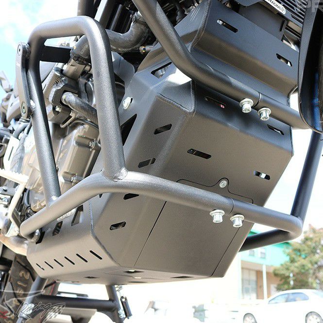 Vストローム650 スキッドプレート Version 2 T-Rex Racing_1