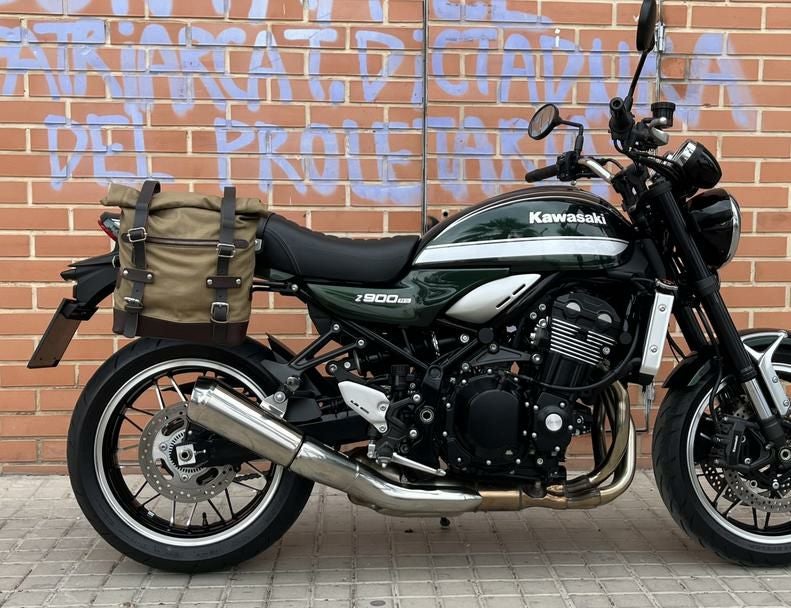 バイク SR400 ラ・ポデローザ サドルバッグブラケット 新品 ポデローサ
