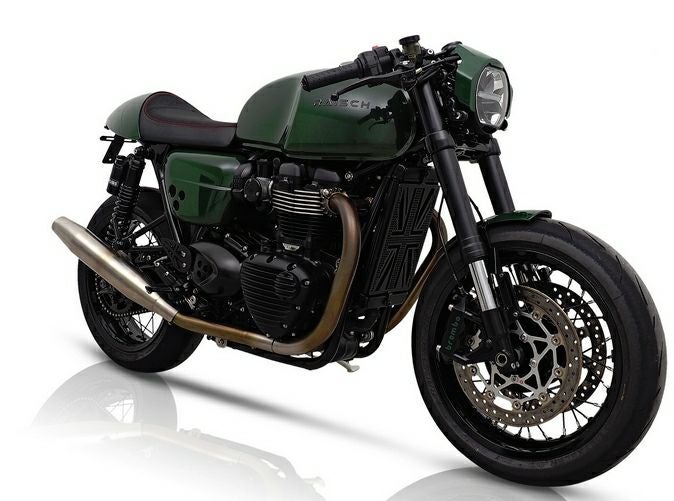 トライアンフ T100 T120 ラジエーターガード 