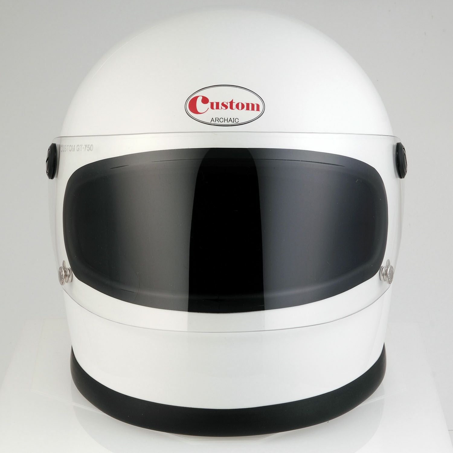 DIN MARKET CUSTOM GT-750ヘルメット 族ヘル ホワイト | バイク
