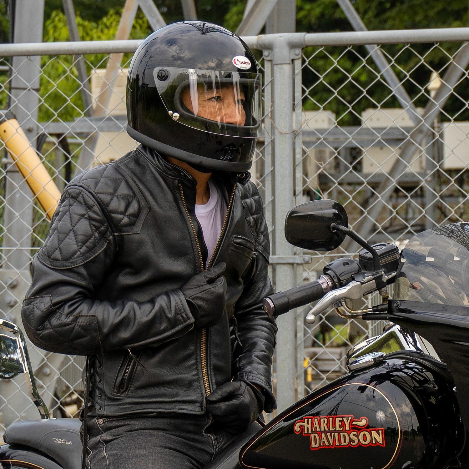 【ヘルメット】CUSTOM GT-750 DIN MARKET CUSTOM GT-750ヘルメット - ハーレーカスタムガイド