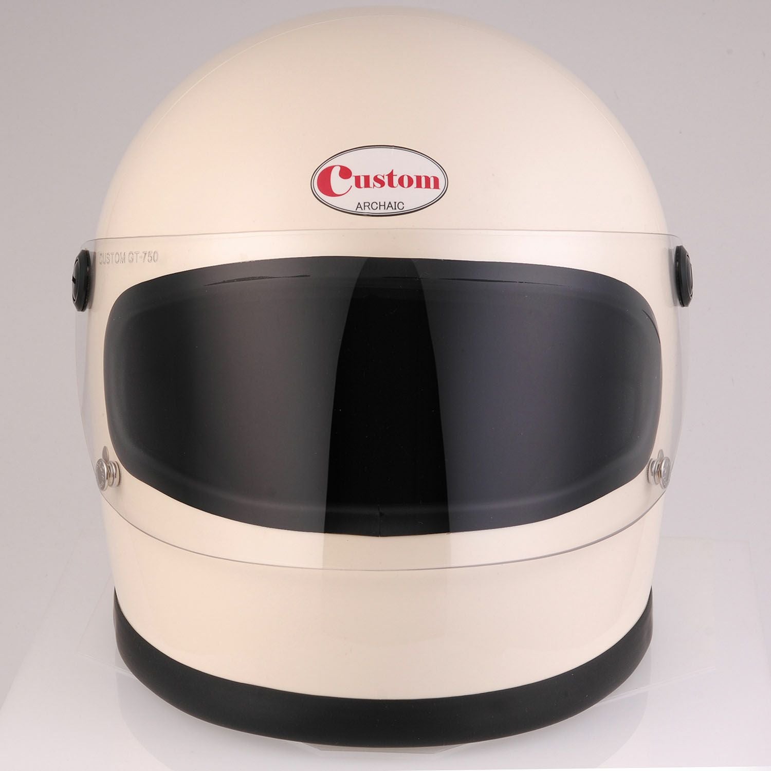 DIN MARKET CUSTOM GT-750ヘルメット 族ヘル アイボリー | バイク