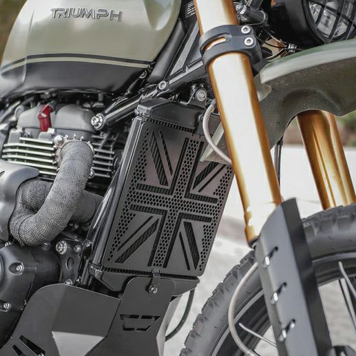 トライアンフ スクランブラー1200 ラジエーターガード ユニオン