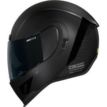 ICON ヘルメット AIRFORM Counterstrike サンバイザー付き ブラック