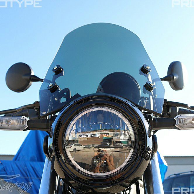 カワサキ エリミネーター スクリーン T-Rex Racing_1