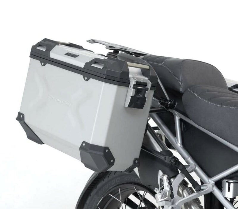 タイガー 1200 GT TRAX アドベンチャー アルミケース シルバー SW-MOTECH_1