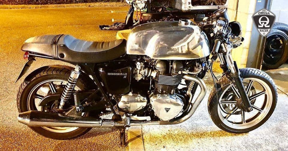 空冷ボンネビル T100 スクランブラー スラクストン 2009～2015 FI車用