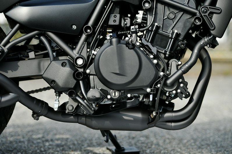 カワサキ エリミネーター エキパイ パワーヘッダーパイプ マット