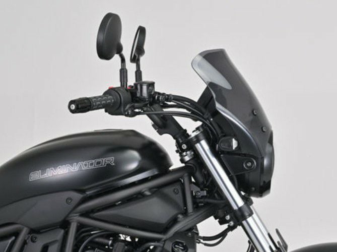 カワサキ エリミネーター スクリーン ブラストバリアー スモーク デイトナ_3