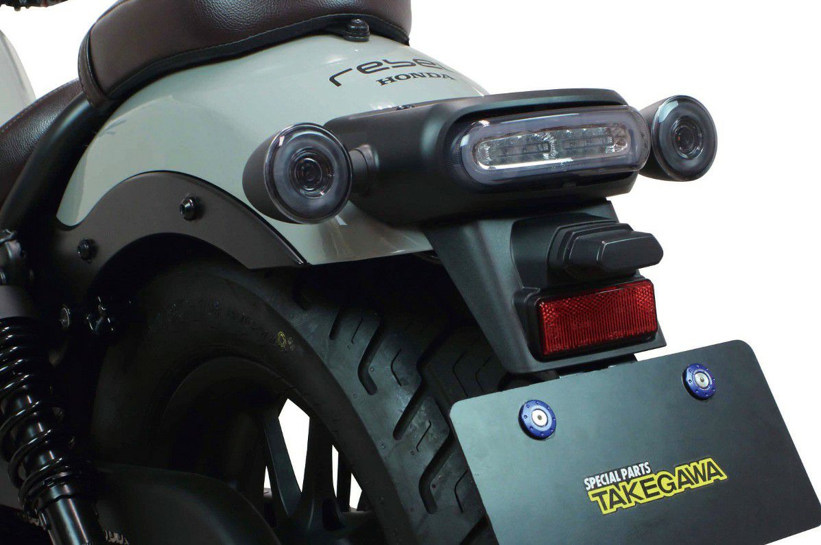 レブル 250 500 テールライトLED化　パーツ レブル CL250/500 GB350S LED テールランプキット スモークレンズ