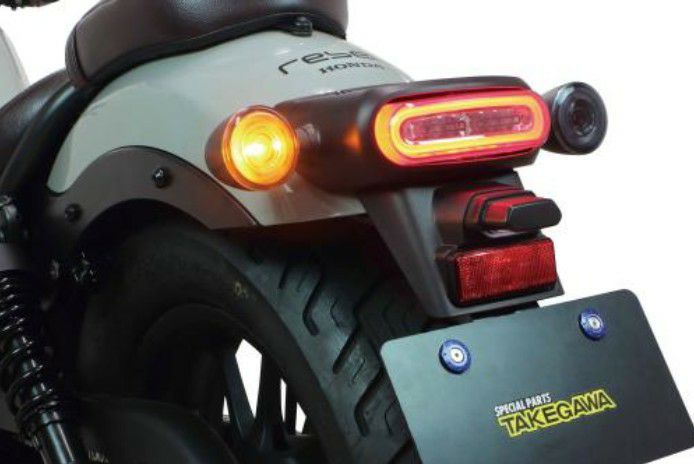 レブル250純正LEDウインカー スペシャルパーツ武川 HONDA レブル250/500/CL250 LEDウインカー