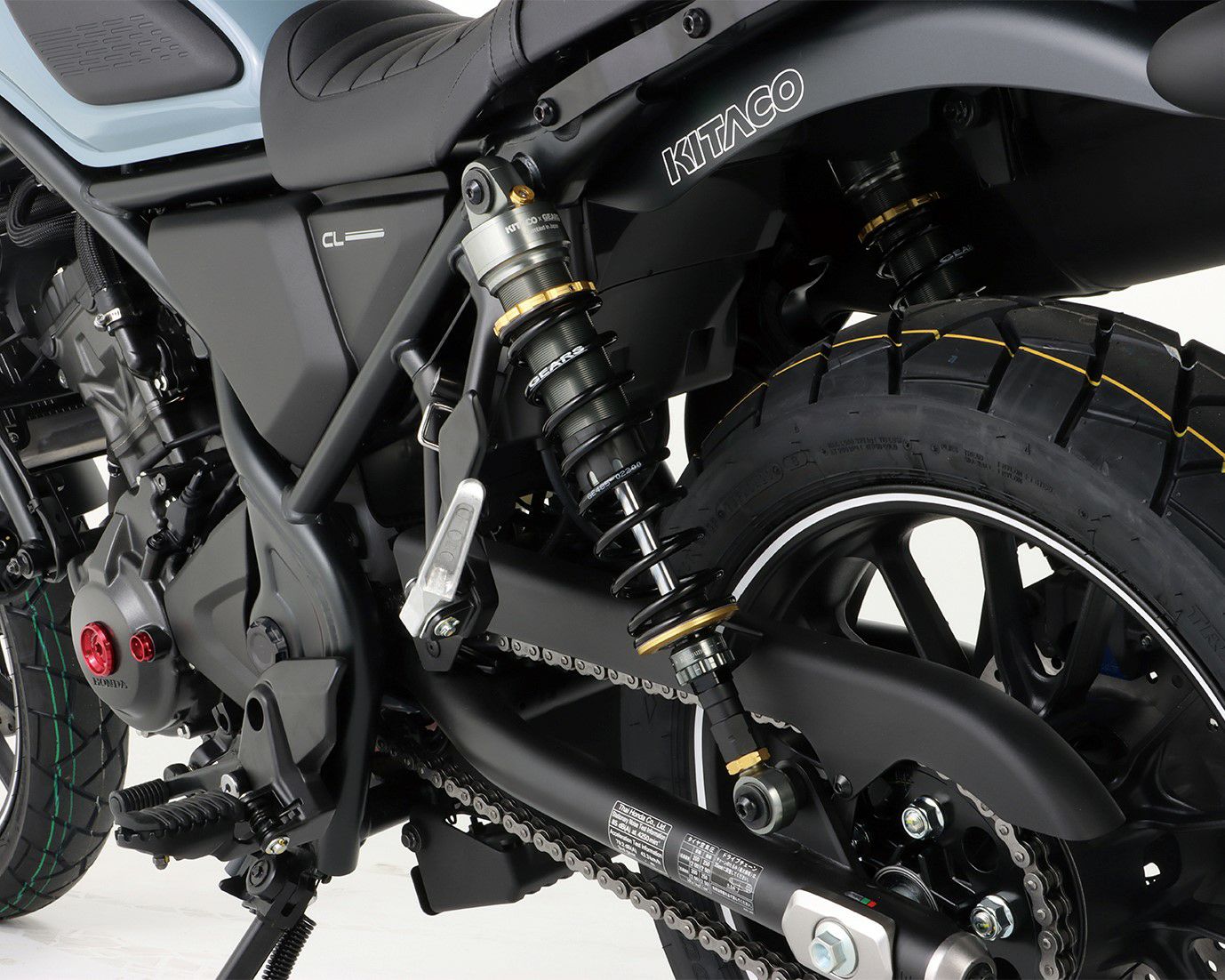 ホンダ CL250/500 リアショックアブソーバー KITACO×GEARS | バイク